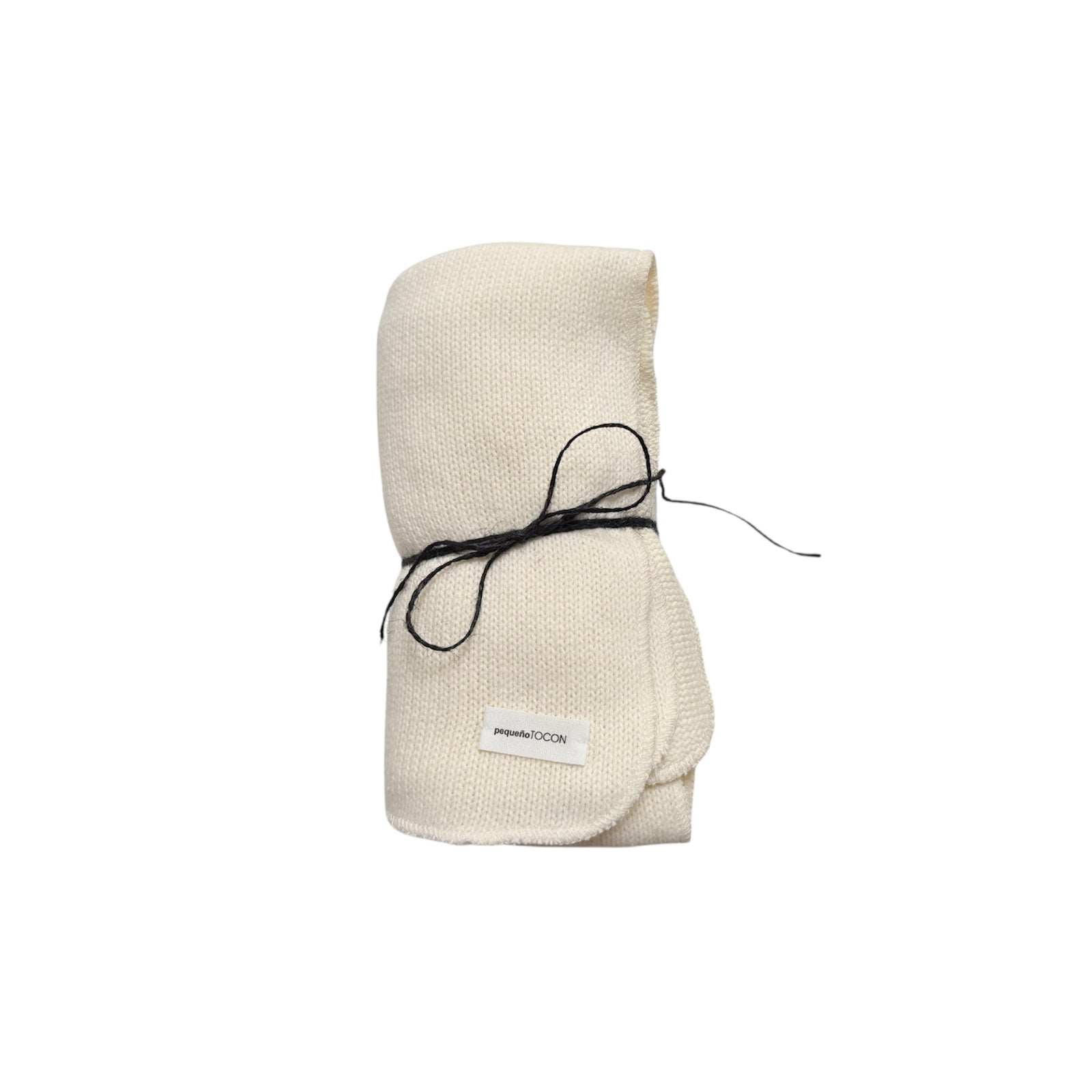 Pequeno Tocon Baby Tender Blanket Natural Cream