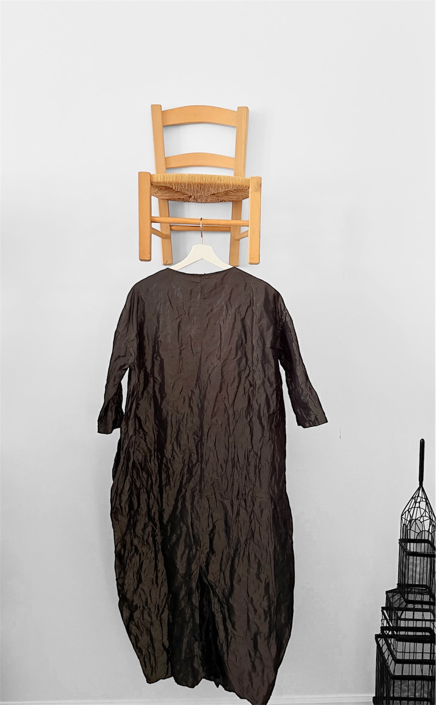 Album Di Famiglia Woman Egg Dress TM Anthracite Grey