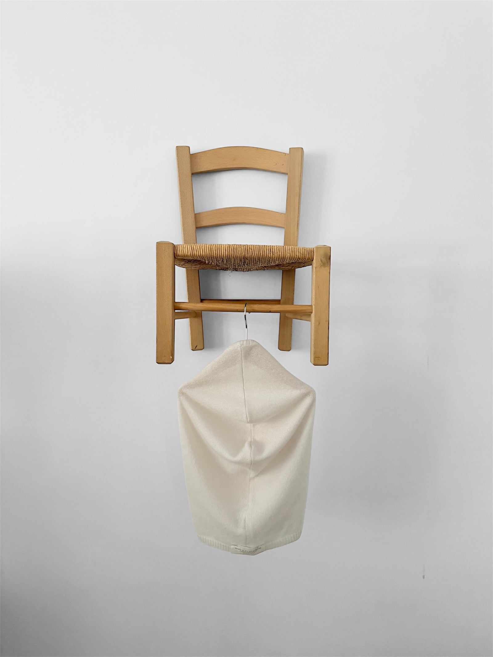 Album Di Famiglia Woman Cashmere Cagoule WS Hood Hat Oatmeal Cream