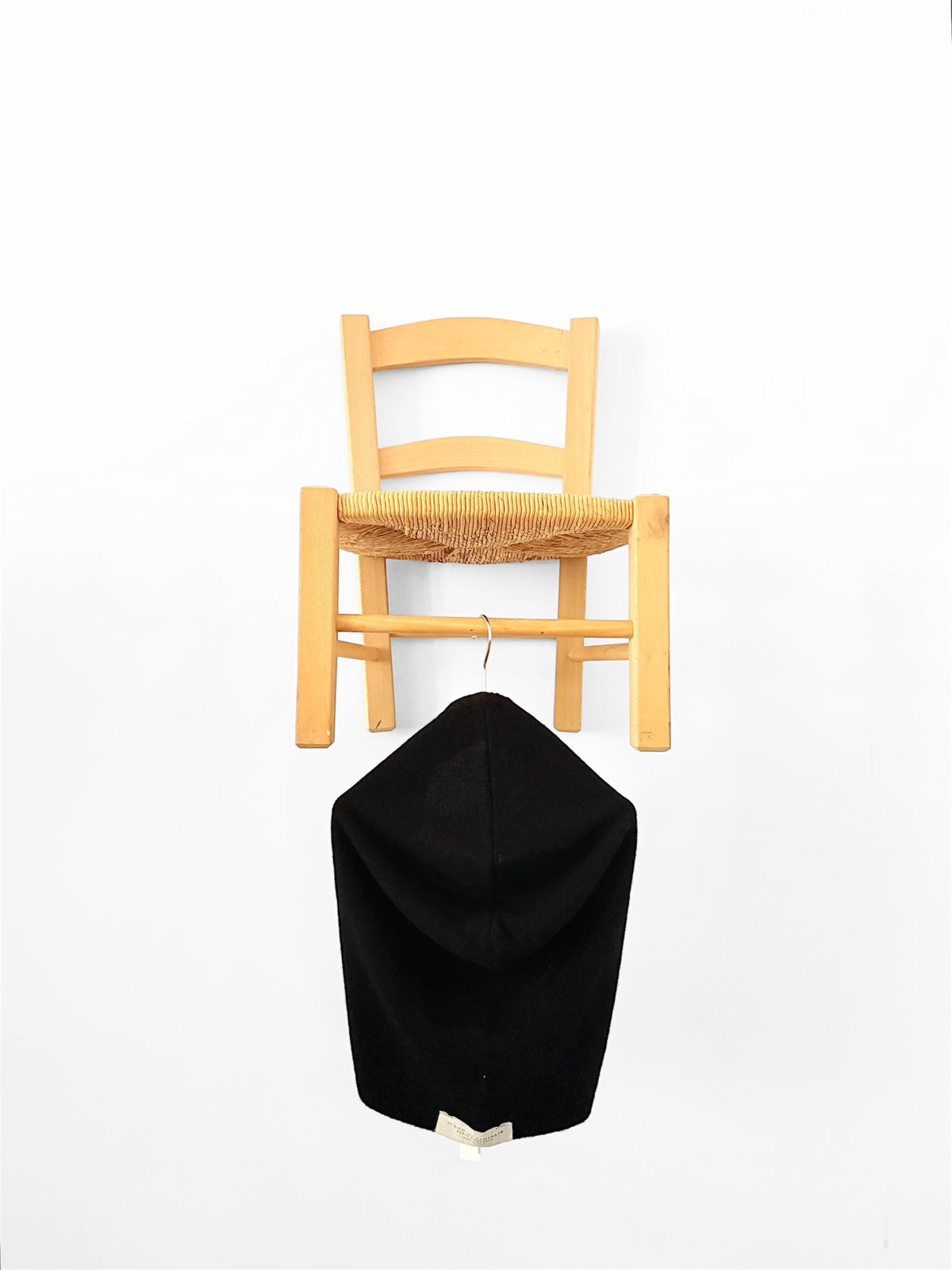 Album Di Famiglia Woman Cashmere Cagoule WS Hood Hat Black