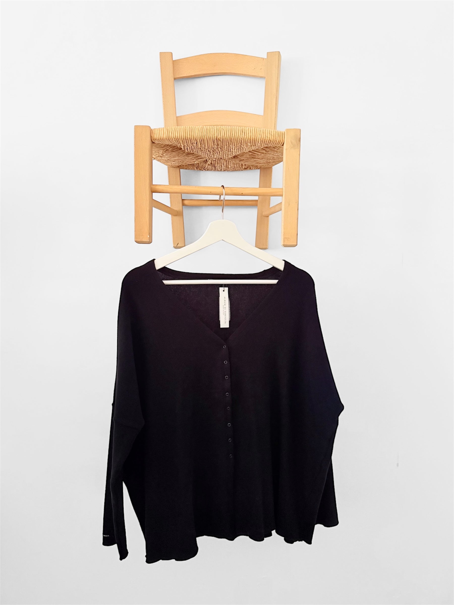 Album Di Famiglia Woman Cardigan JP Black