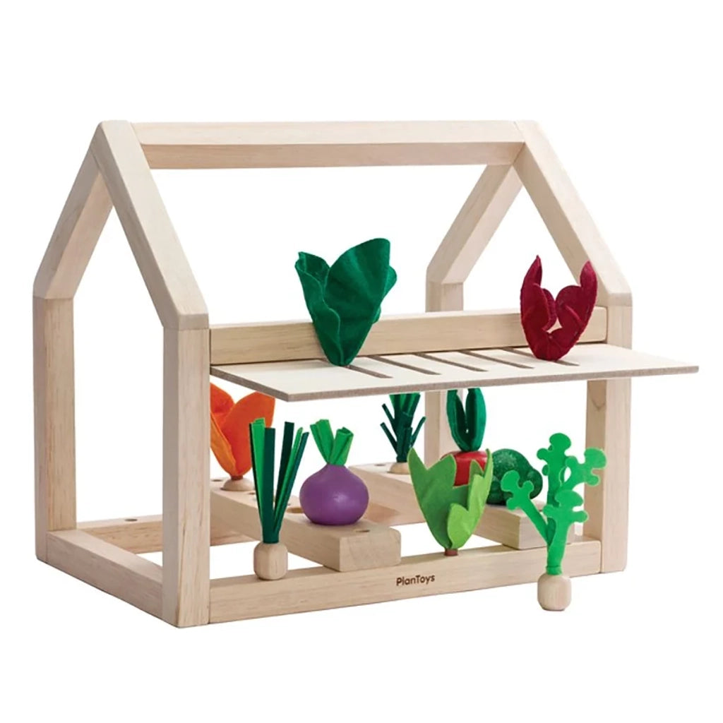 Plan Toys Build-A-Garden Blooming Greenhouse