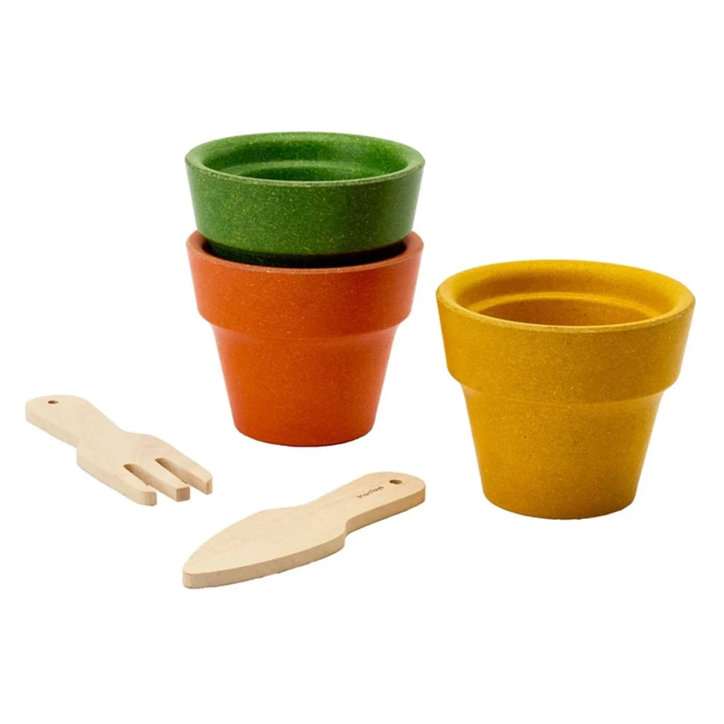Plan Toys Plant Pots Trio