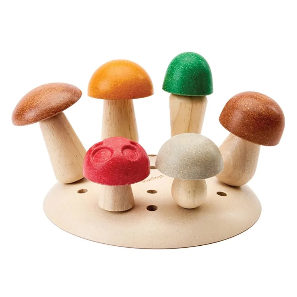 Plan Toys Play And Pick Mushrooms