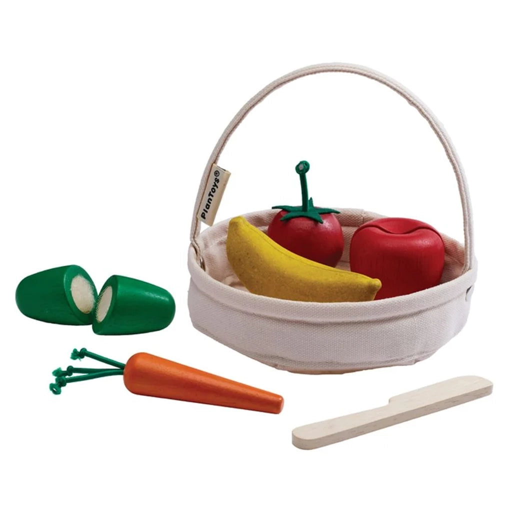 Plan Toys Farmers Market Mix Basket