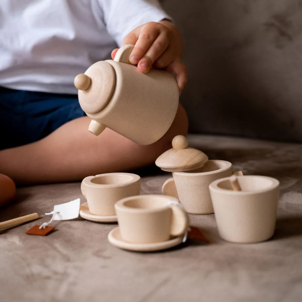 Plan Toys Wooden Tea Set