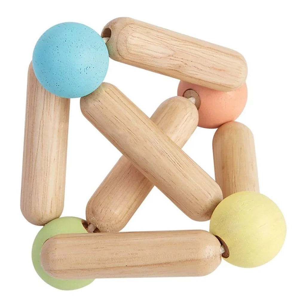 Plan Toys Triangle Clutching Toy Pastel
