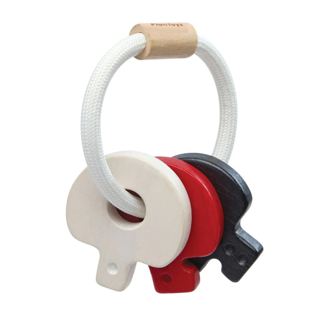 Plan Toys Baby Key Rattle High Contrast