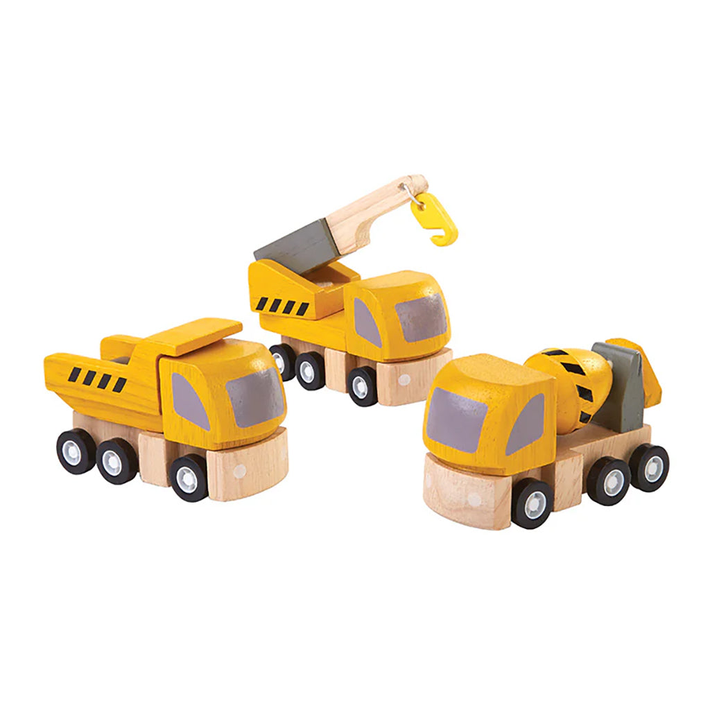 Plan Toys Highway Maintenance Vehicles Set