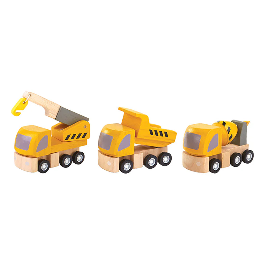 Plan Toys Highway Maintenance Vehicles Set