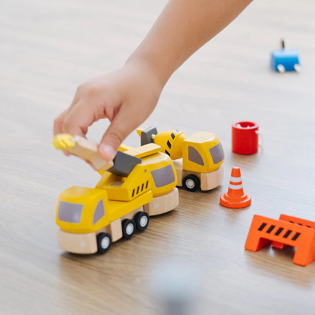Plan Toys Highway Maintenance Vehicles Set