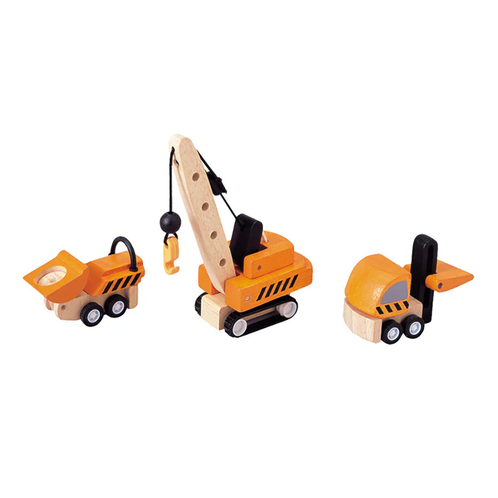 Plan Toys Construction Vehicles Set