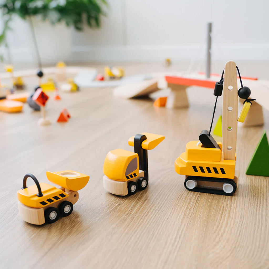 Plan Toys Construction Vehicles Set