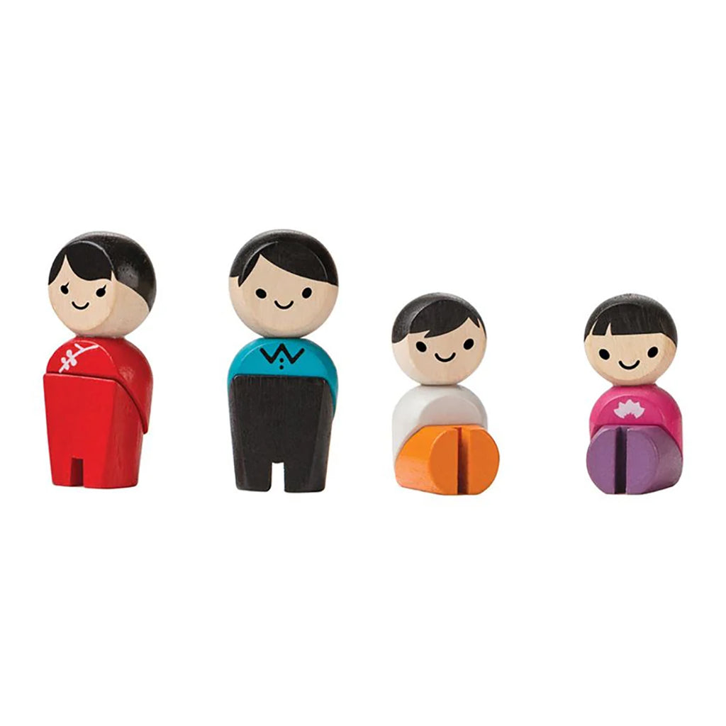 Plan Toys Dollhouse Family Fair Skin Tone