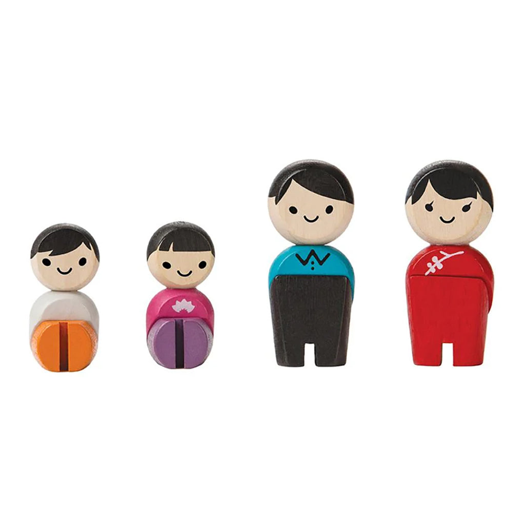 Plan Toys Dollhouse Family Fair Skin Tone