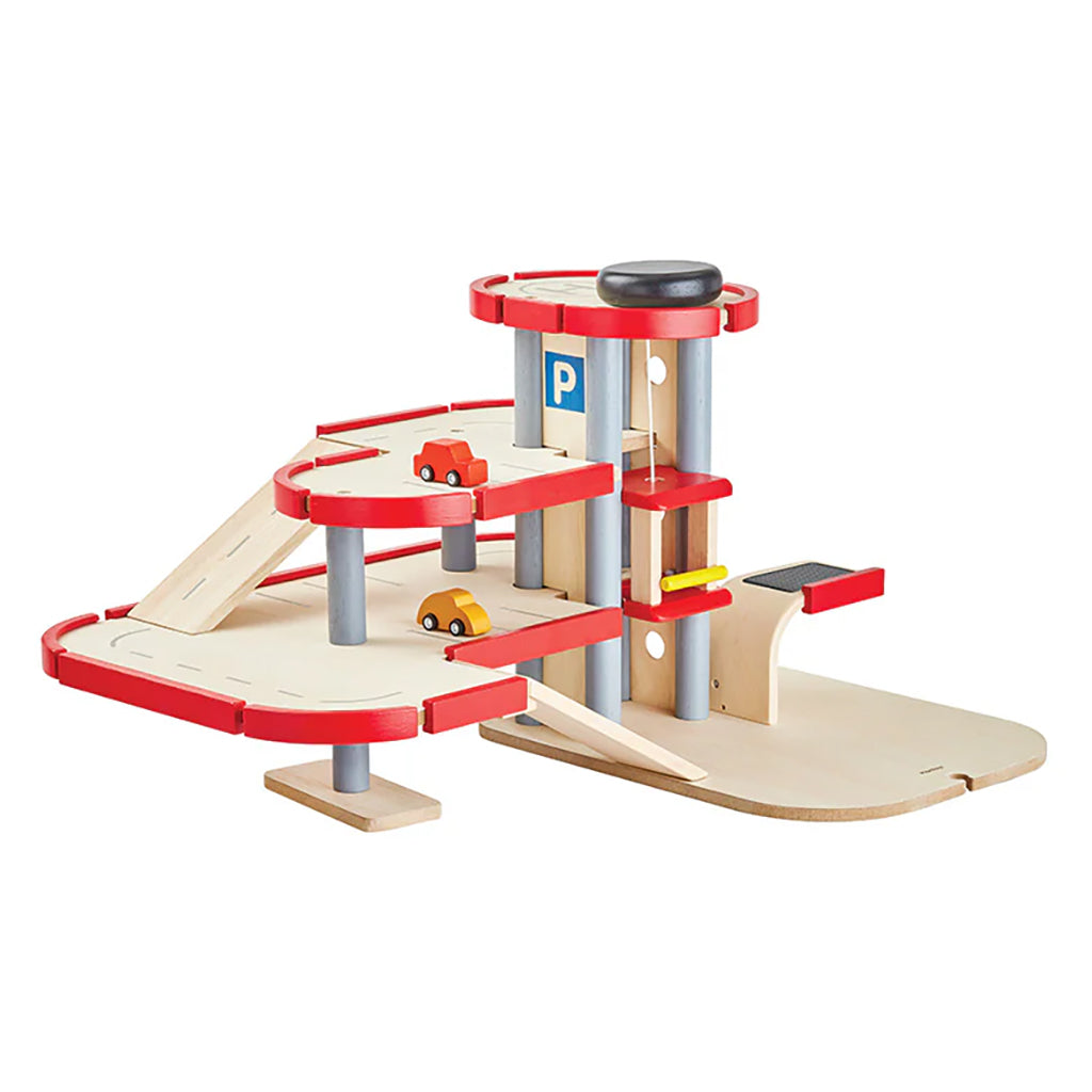 Plan Toys Parking Garage Set