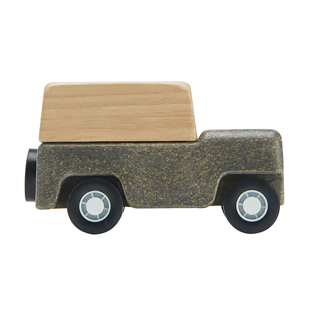 Plan Toys Grey Wagon Car