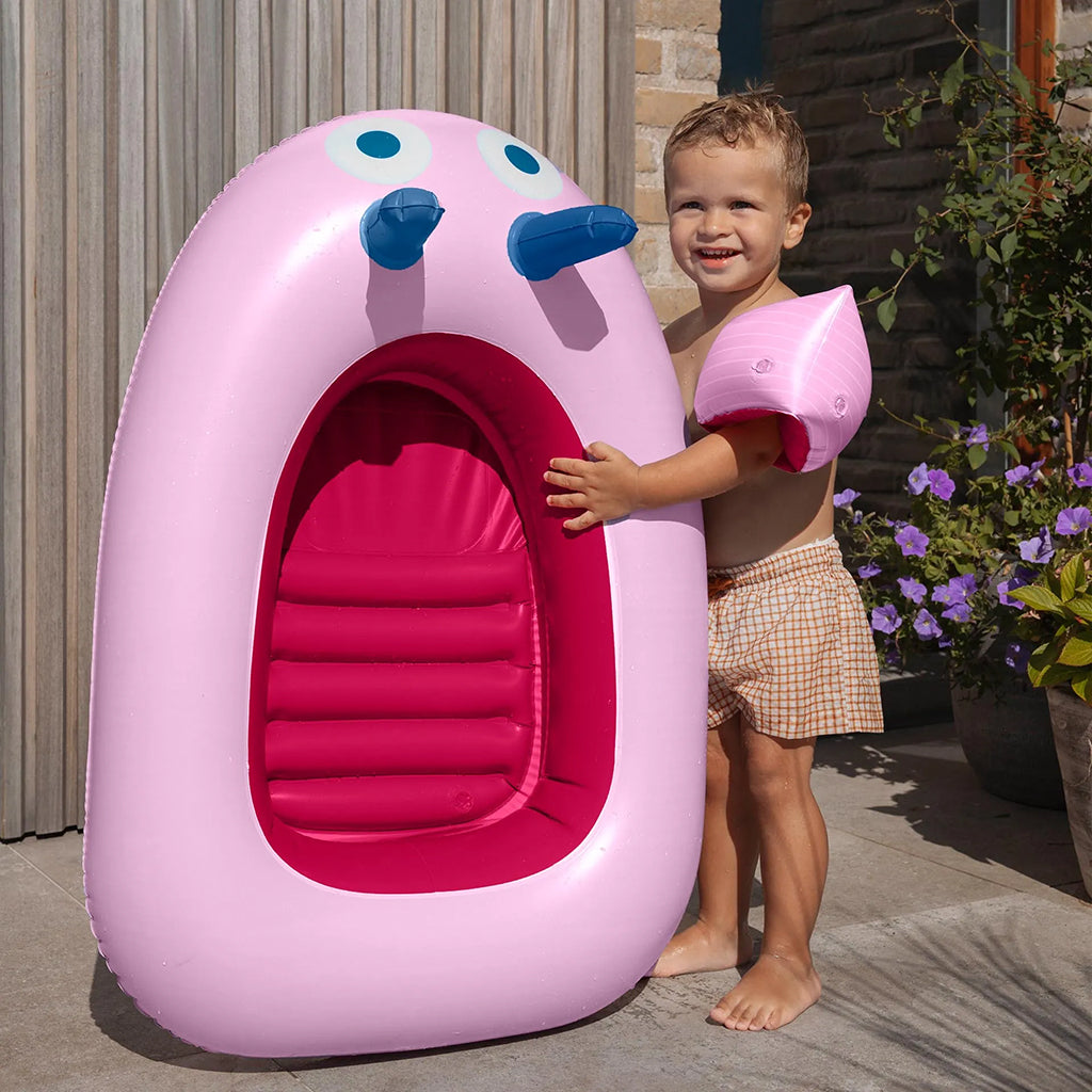 Quut Inflatable Boat Cherry Pink