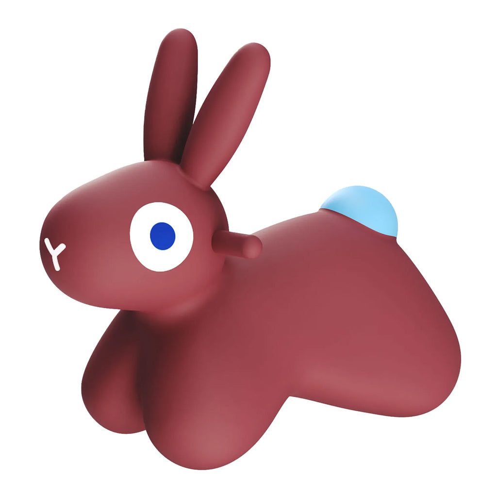Quut Hoppi Hoppi Bunny Burgundy Red