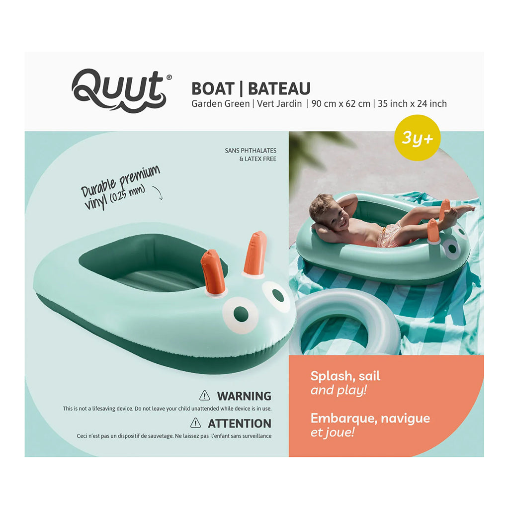 Quut Inflatable Boat Garden Green