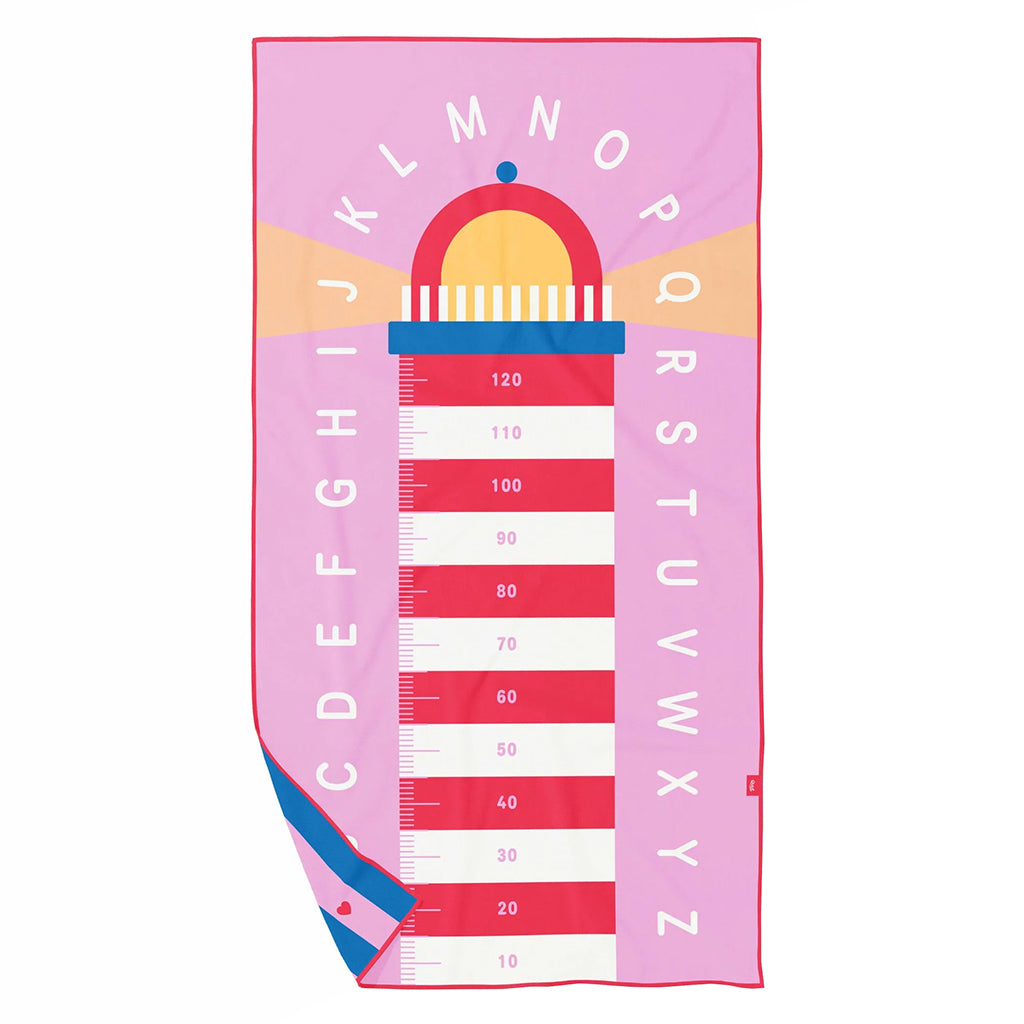 Quut Play Towel Large Lighthouse Cherry