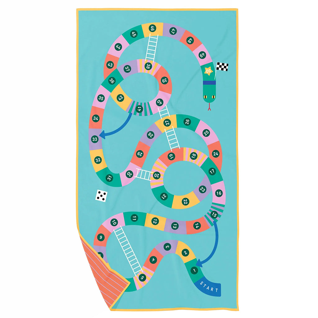 Quut Play Towel Large Snakes & Ladders