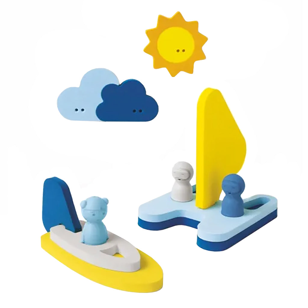 Quut Puzzle Friends Sail Away Bath Toys