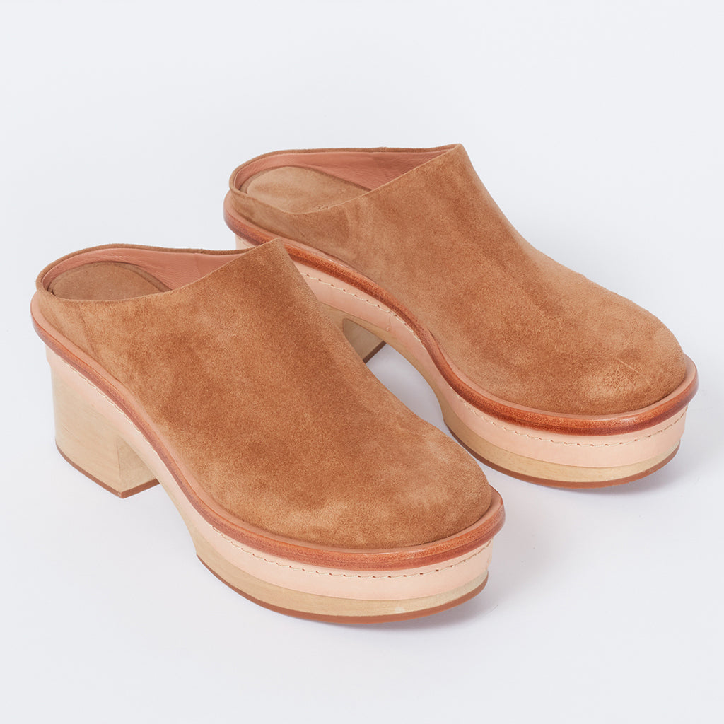 Rachel Comey Woman Sesley Clog Shoes Latte Brown