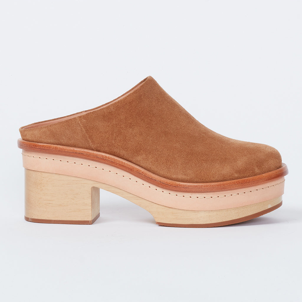 Rachel Comey Woman Sesley Clog Shoes Latte Brown Advice from a Caterpillar