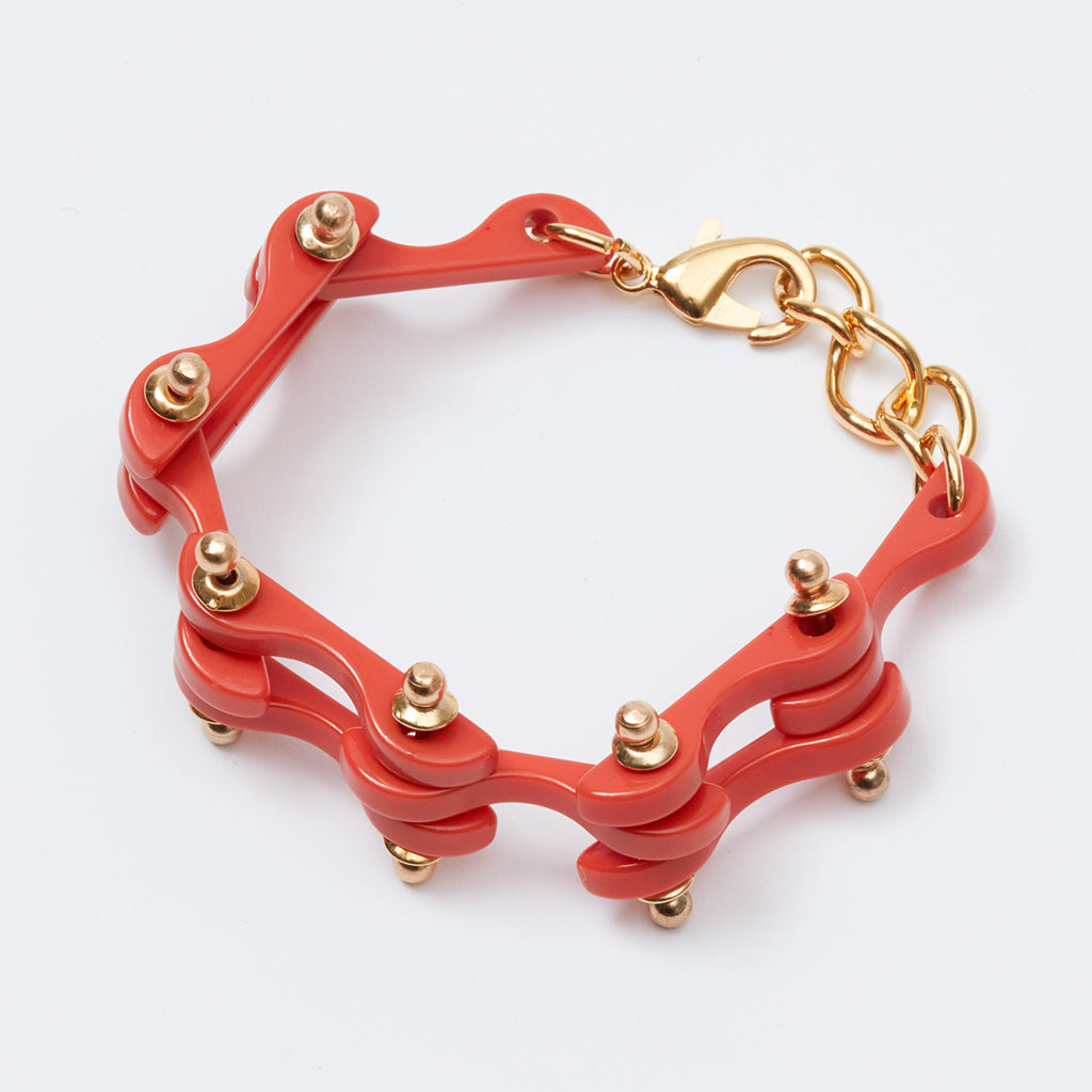 Rachel Comey Bedford Bracelet Coral Orange