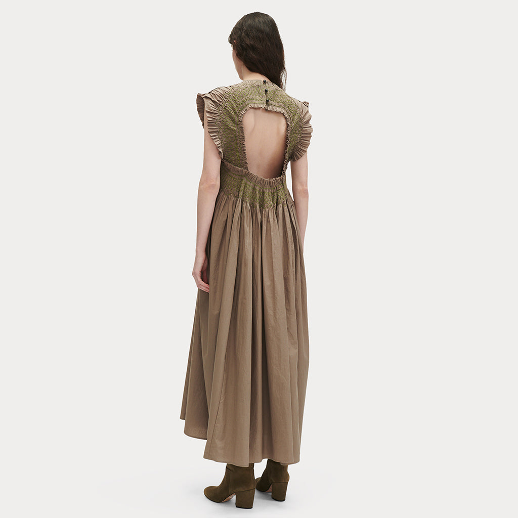 Rachel Comey Woman Adira Dress Taupe Brown