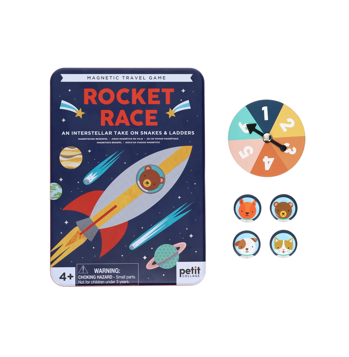 Library - Rocket Race Magnetic Travel Game