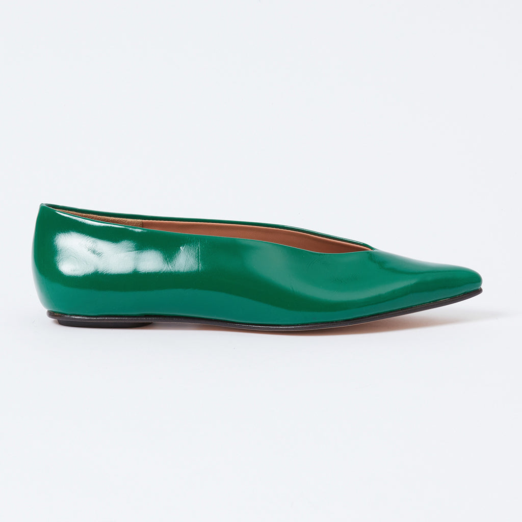 Rachel Comey Woman Everleigh Ballet Shoes Malachite Green