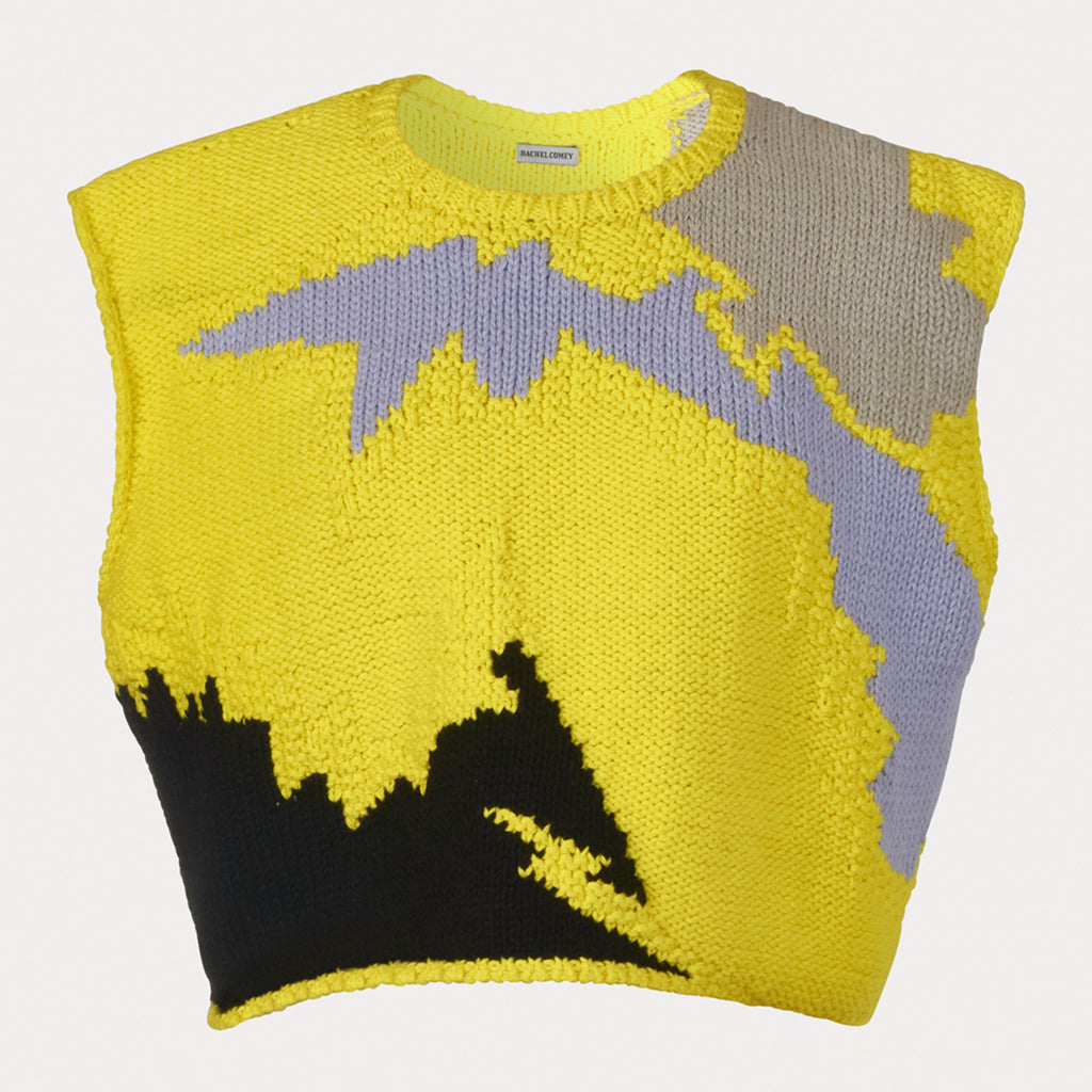 Rachel Comey Woman Morzine Shirt Citron Yellow Multicolour