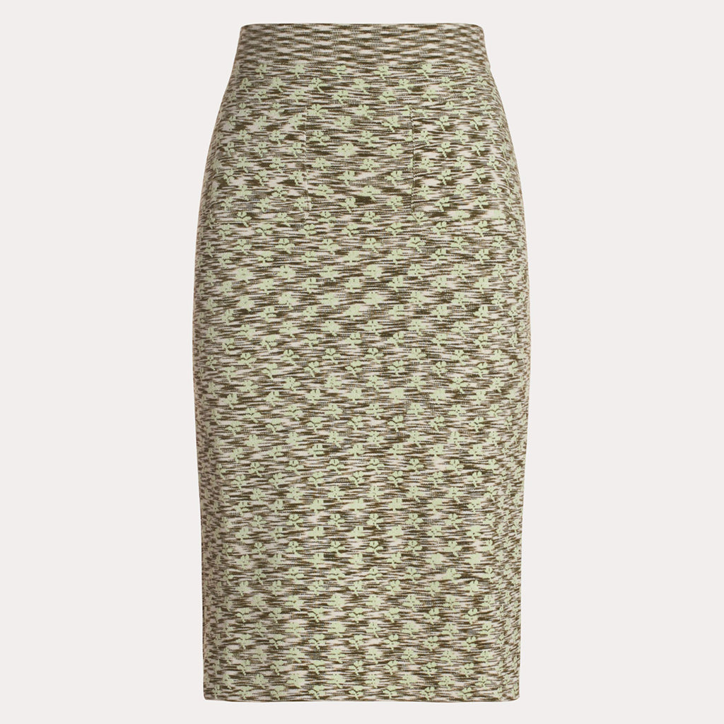 Rachel Comey Woman Marlow Skirt Space Dye Floral Grey