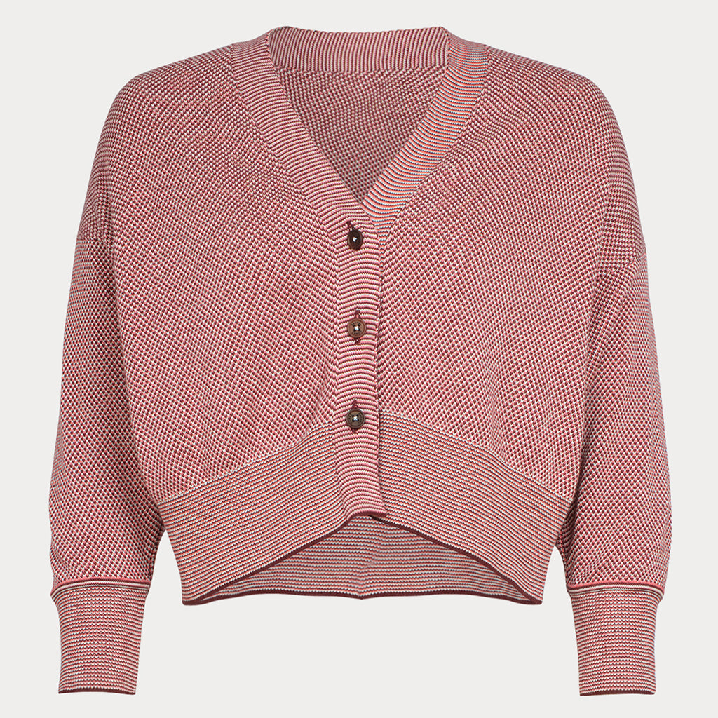 Rachel Comey Woman Gimlette Cardigan Scarlet Red Multi