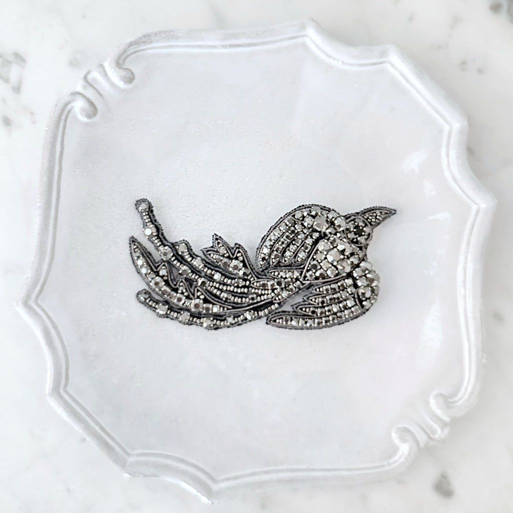 Rachel Comey Swallow Brooch Black
