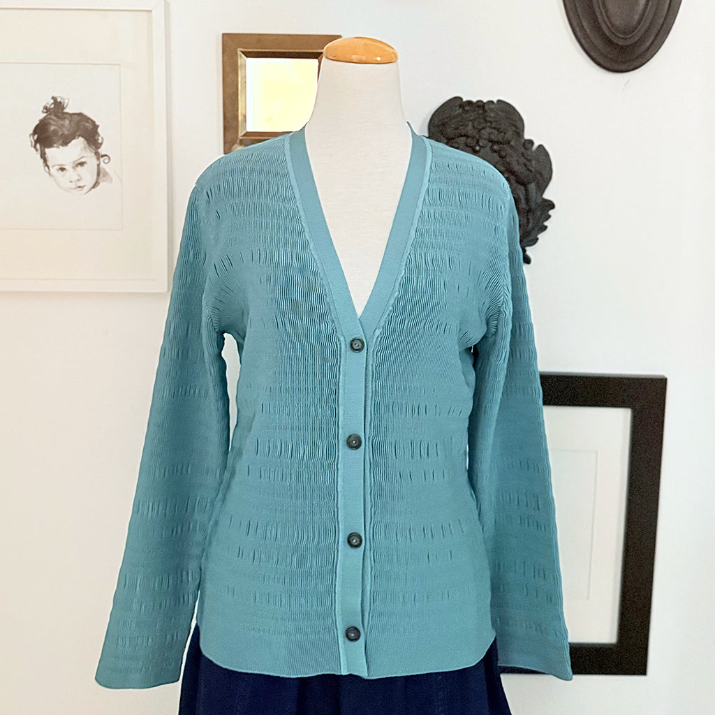 Rachel Comey Woman Lucien Cardigan Juniper Blue