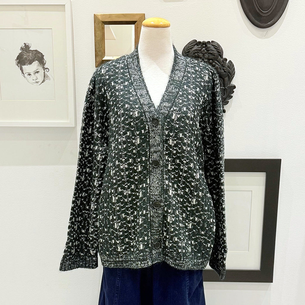 Rachel Comey Woman Hedda Cardigan Fairisle Forest Green