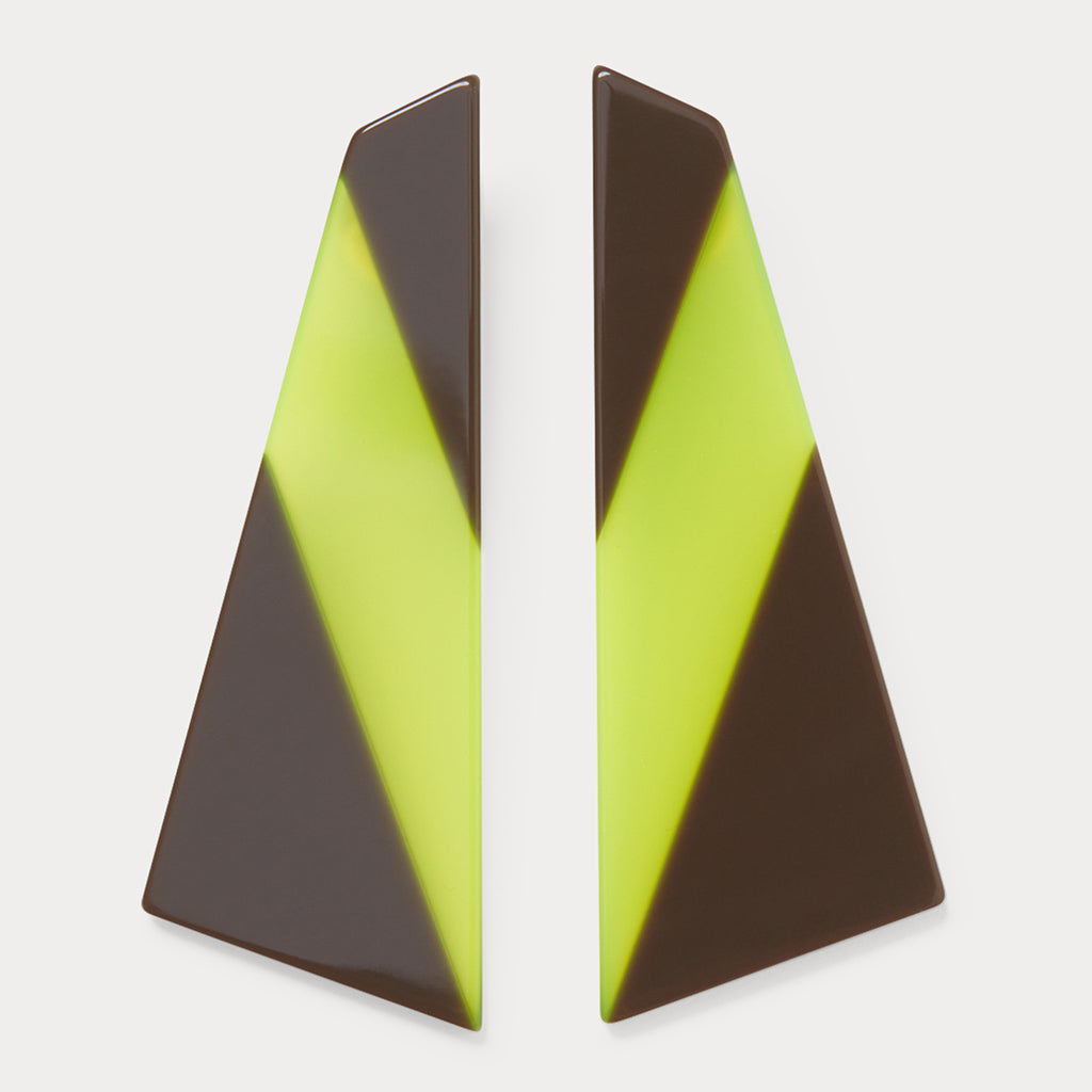 Rachel Comey Amaral Earrings Lime Green