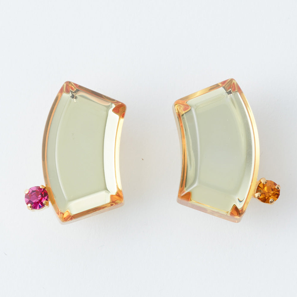 Rachel Comey Cimma Gem Earrings Citron Yellow