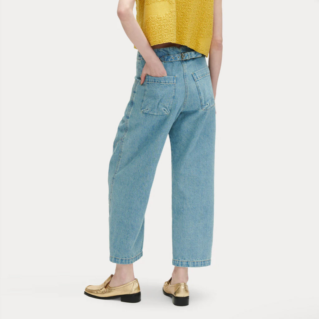 Rachel Comey Woman Elkin Pants Celeste Blue Denim