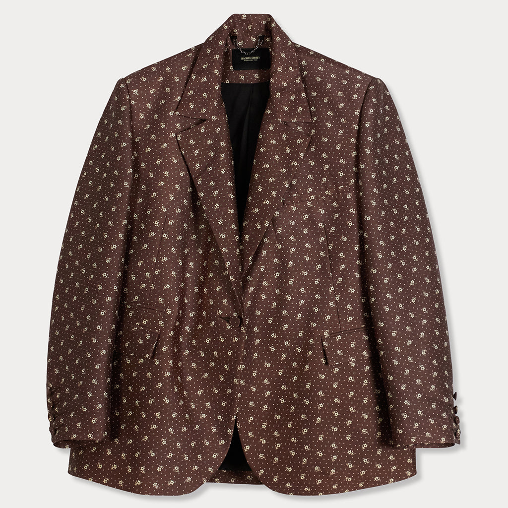 Rachel Comey Woman Elmhurst Blazer Jacket Bark Brown