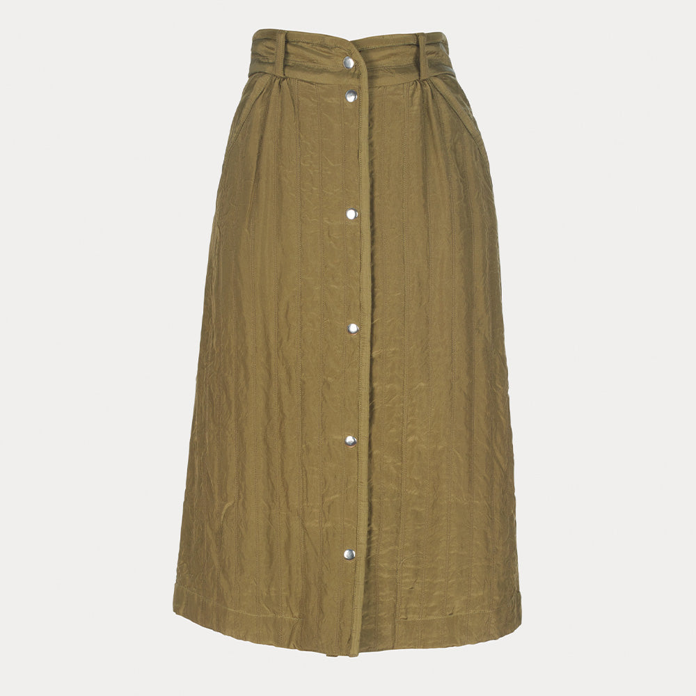 Rachel Comey Woman Hanford Skirt Olive Green