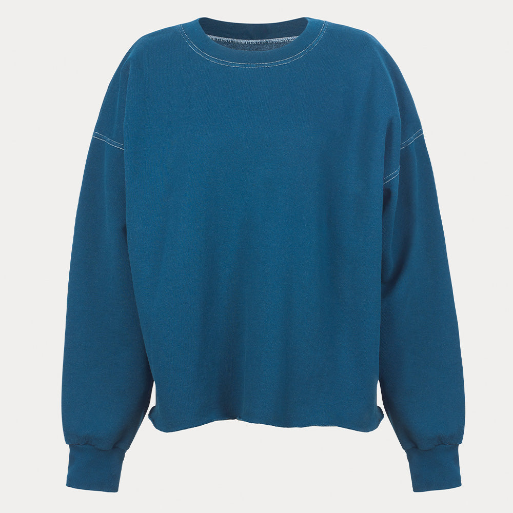 Rachel Comey Woman Fonder Sweatshirt Teal Blue