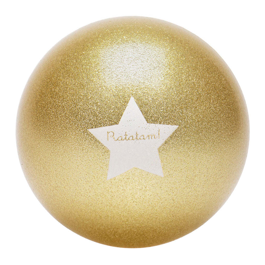 Ratatam 15 cm Gold Glitter Balloon
