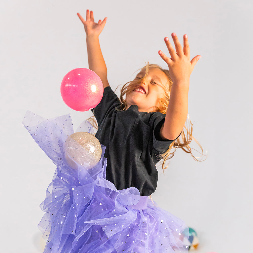 Ratatam 15 cm Gold Glitter Balloon
