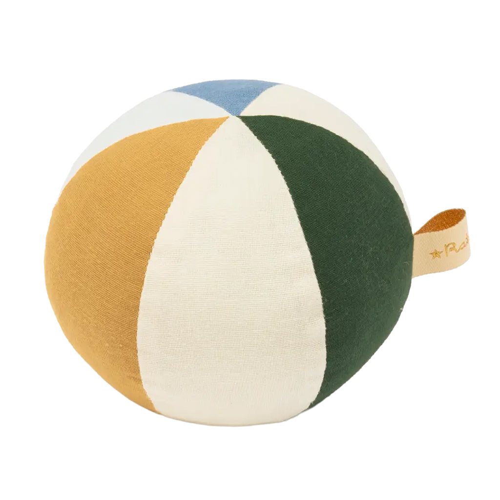 Ratatam Baby Fabric Ball 10 cm Mustard Yellow