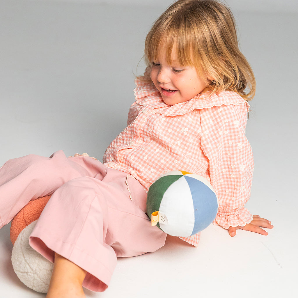 Ratatam Baby Fabric Ball 10 cm Mustard Yellow