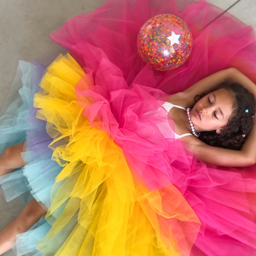 Ratatam Multicolour Confetti Balloon Bouncing Ball